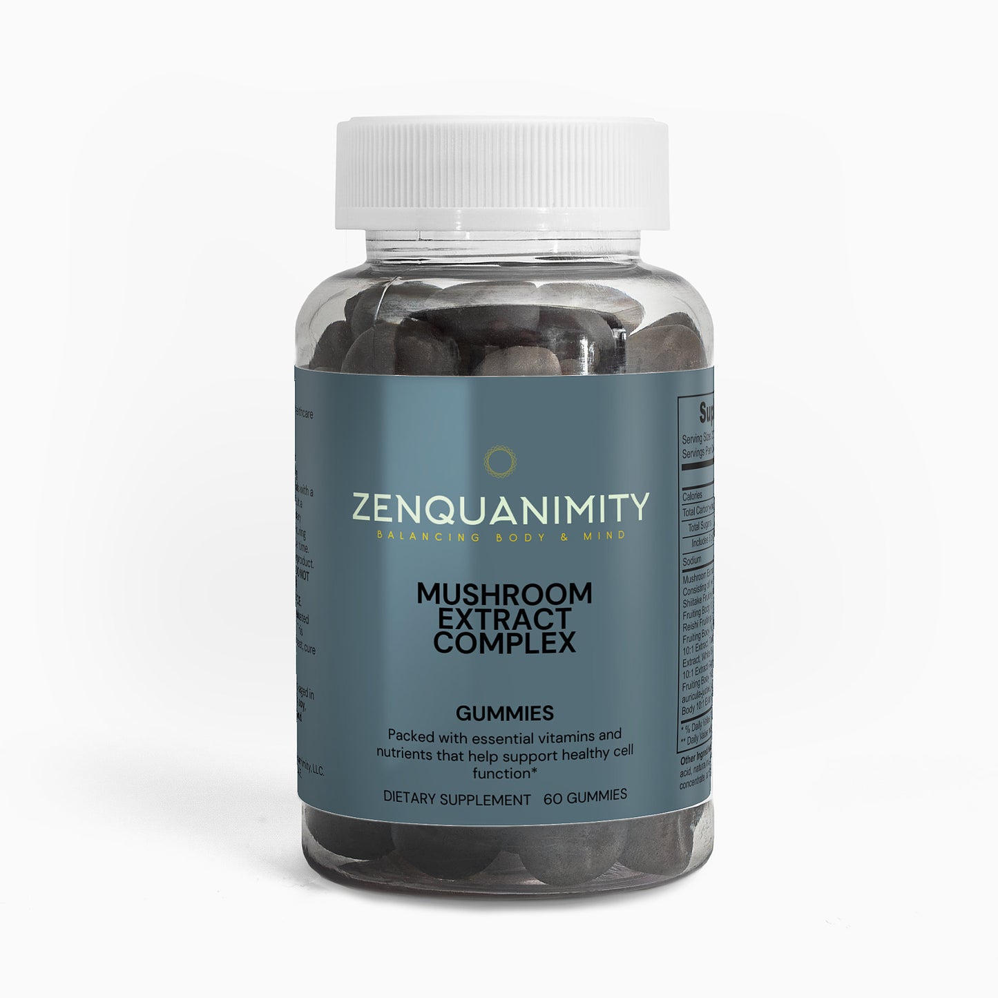 Mushroom Extract Complex Gummies -SUPPORT HEALTHY COGNITIVE FUNCTIONING, INCREASED ENERGY LEVELS, AND ATHLETIC PERFORMANCE.